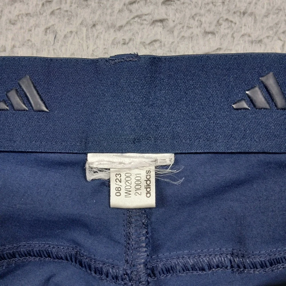Adidas IW0200 Performance Golf Pants Men's Size 32x32‎ Navy Blue Stretch EUC